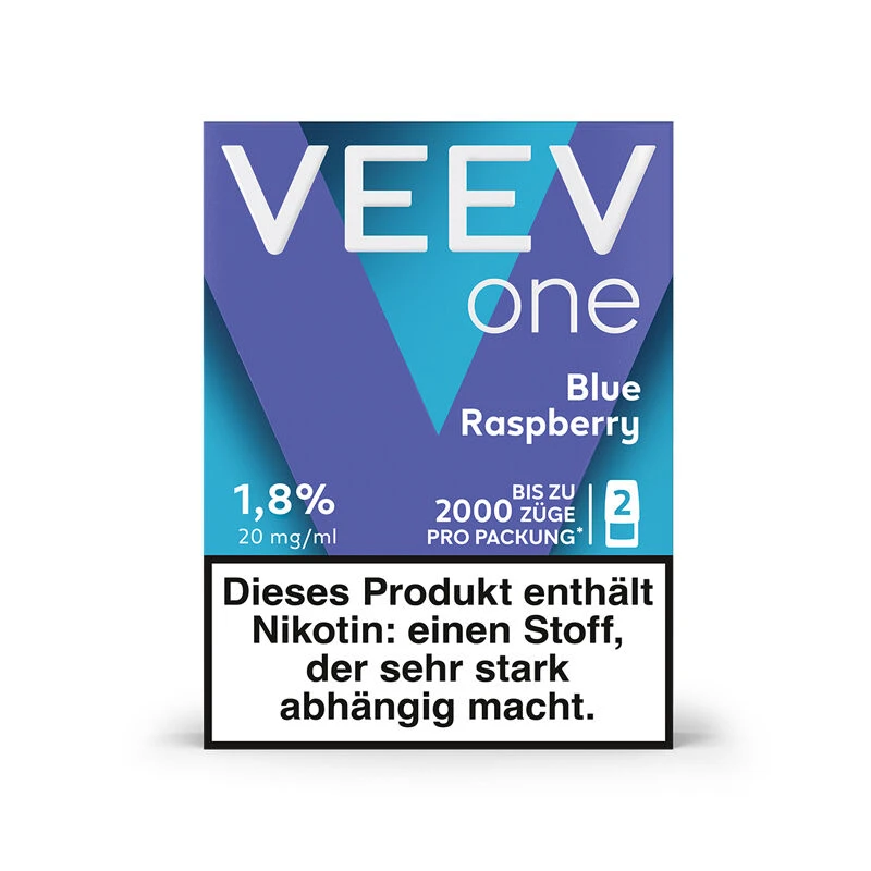 VEEV One Pods Blue Raspberry Multipack 10 Stück – Bild 2