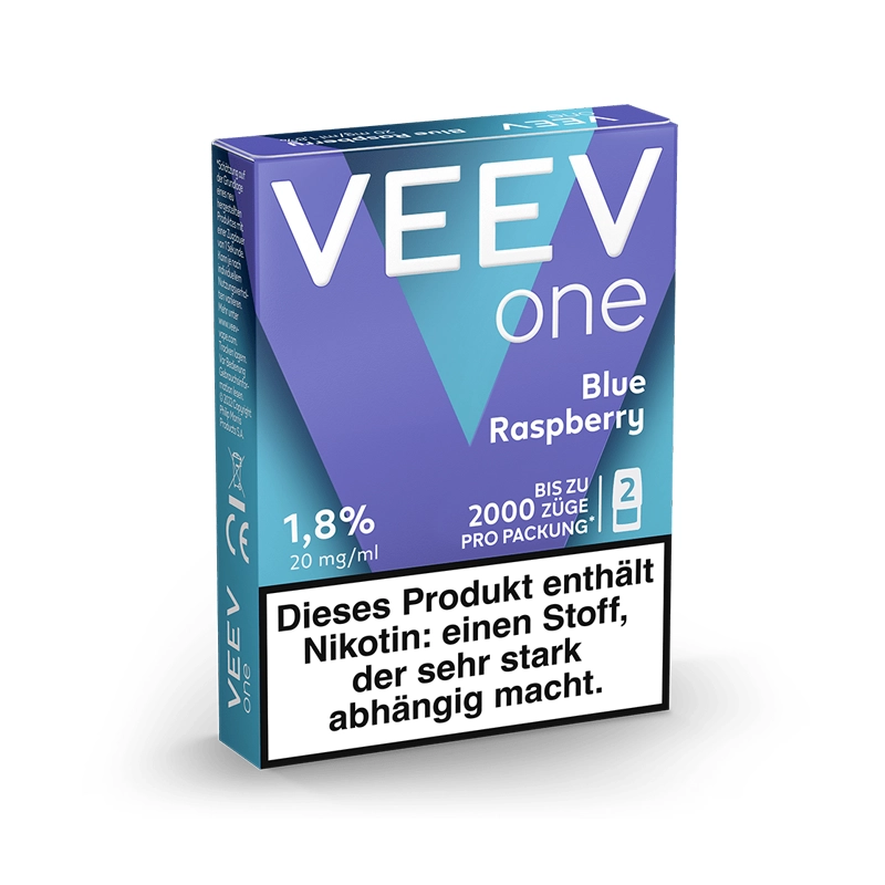 VEEV One Pods Blue Raspberry Multipack 10 Stück – Bild 4