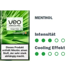 VEO Green Click Tobacco Free
